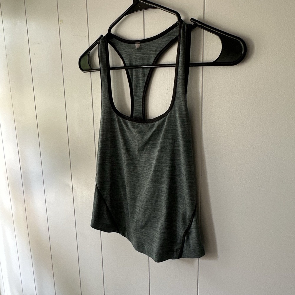 Free People Movement Run Fast Tank Top Heathered Gray Cropped Size XS Athletic - Picture 5 of 11